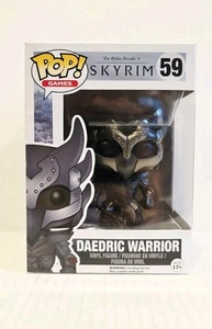 🔥🔥Funko Pop! Vinile Skyrim - Daedric Warrior #59 The Elder Scrolls V Nuovo Voltato - Foto 1 di 6
