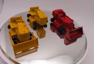 Vintage Matchbox Lesney Baufahrzeuge Konvolut 3 Caterpillar Drott - Bild 1 von 2