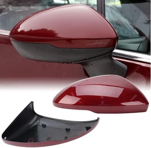 Tapa de cubierta de espejo retrovisor lateral derecho rojo pasajero Chevrolet Cruze 2017 2018 2019 - Imagen 1 de 11