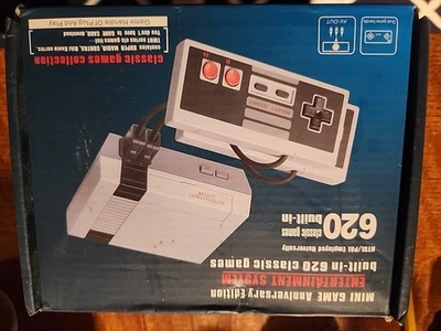 Consola de Juegos Mini NES Edición Aniversario con 620 Juegos Clásicos Incorporados Nueva Foto 1 de 4