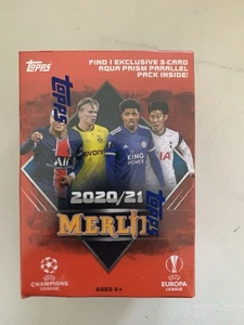 2020-2021 Topps Merlin Soccer Sealed Blaster Box - Picture 1 of 1