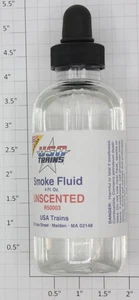 USA Trains R50003 Fluido fumo non profumato in bottiglia di vetro con contagocce - Foto 1 di 1