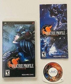 Valkyrie Profile Lenneth PSP (Sony PlayStation Portable, 2006) COMPLETE