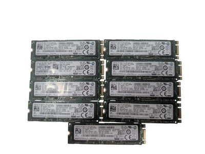 LOTE 9 SAMSUNG MZNLN256HCHP-000D7 256 GB NVMe PCIe M.2 Unidad SSD Foto 1 de 4