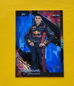 2024 Topps F1 Finest Isack Hadjar #141 Uncommon Blue Refractor 08/150 PRC RC - Picture 1 of 2