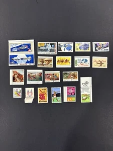 US Postage Stamps. 20 Stamp Lot. All 10 Cents. Most are 1970 ‘s. Space. Mint. - Picture 1 of 1