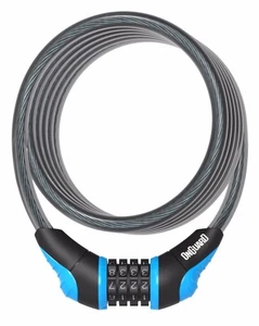 ONGUARD New Neon Combo Cable Lock 180 x 10mm 4 Colours Blue - Picture 1 of 1