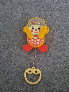 VINTAGE Singing Pull Down Crib Toy RARE Children’s Toy Hong Kong 1970 1980 1960 - Bild 1 von 3