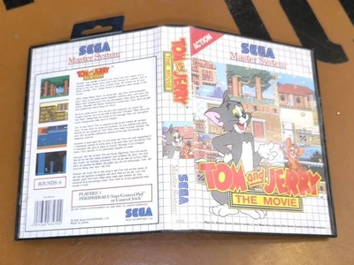 ## Sega Master System - Tom & Jerry The Movie - Good / Ms Game ## - Image 1 of 2