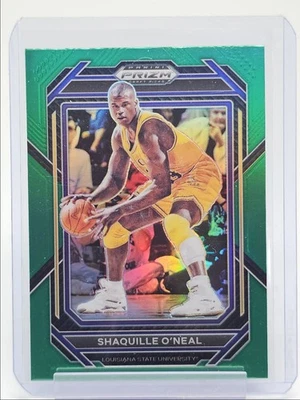 SHAQUILLE O'NEAL 2023-24 PANINI PRIZM DRAFT PICKS VERDE LSU TIGERS Q5972 Foto 1 de 2
