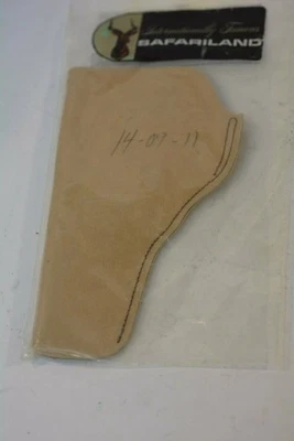 Safariland 棕褐色绒面革 IWB 隐藏皮套 14-09-11Med 左轮手枪 4 全新 — 第 1/3 张图片
