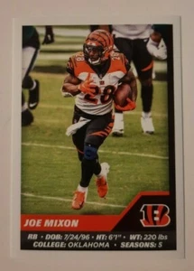 2021 Panini Sticker & Card Collection JOE MIXON sticker #124 - Picture 1 of 1