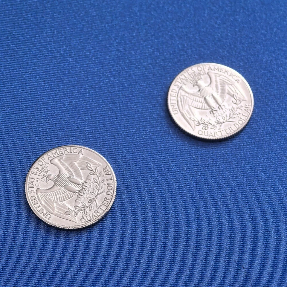 Two Sided Trick Coin - Quarter - Two Faced - Double Tailed Coin Free Shipping - Image 1 of 3