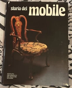 LIBRO STORIA DEL MOBILE GIANNI VIANELLO MONDADORI 1976 ITALIANO - Picture 1 of 16