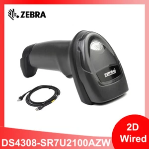 Symbol DS4308-SR7U2100AZW Corded Handheld Standard Range Scanner with USB Cable - Picture 1 of 10