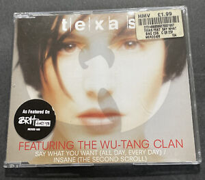 Texas - Say What You Want  ORIGINAL UK ISSUE 4 TRACK CD