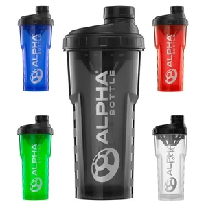 Alpha Bottle V2 750ml Anti-Bacterial Leak-Proof Gym Protein Shaker Bottle - Picture 1 of 32