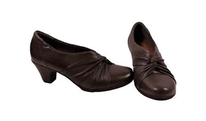 Cobb Hill by New Balance Women's Leather Ankle Bootie Boot Gray 7.5 - Picture 1 of 5