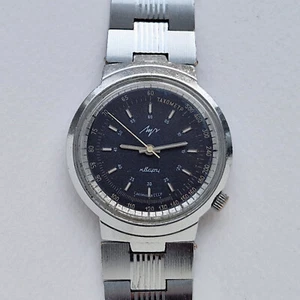 Vintage Soviet Collectible watch Luch tachometer QUARTZ USSR. - Picture 1 of 15
