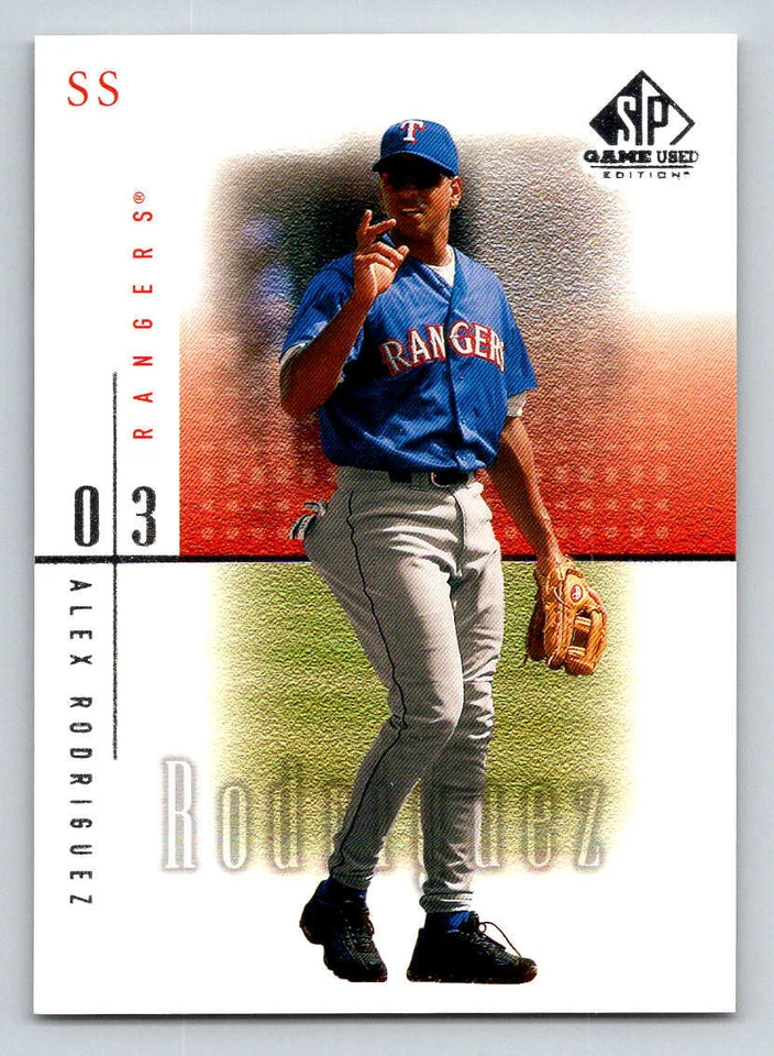 2001 SP Game Used Edition #15 Alex Rodriguez - Image 1 of 2
