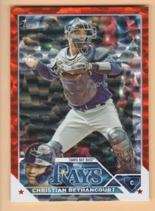 2023 Topps Update Series #US94 CHRISTIAN BETHANCOURT /299 ORANGE FOILBOARD - Picture 1 of 4