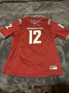 Washington State Cougars WSU Nike Football Jersey Elite Replica Mens Large L - Picture 1 of 5