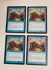 MTG Playset 4x Rescind (Urza's Saga/Blue/C) - BGM