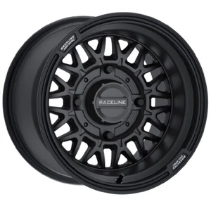 Raceline Omega 14x7 ATV/UTV Wheel - Satin Black (4/137) +10mm [A13B-47037+10] - Picture 1 of 1