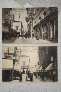 PADOVA CITTA'-UNIVERSITA' E CAFFE' PEDROCCHI-LOTTO 2 CARTOLINE-C35-153 - Picture 1 of 1