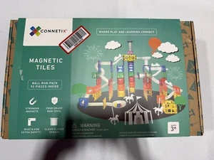 Connetix Magnetfliesen Rainbow Ball Run Pack 92 Stück (offene Box) - Bild 1 von 6