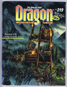 Dragon Magazine #219 (July 1995 TSR cover artist Tony Szczudlo) - Picture 1 of 1