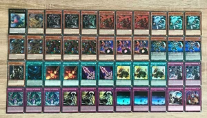 Yu-Gi-Oh! Samurai / Krieger / Ninja - Deck Alle DEUTSCH davon 34 HOLO Karten - Picture 1 of 1