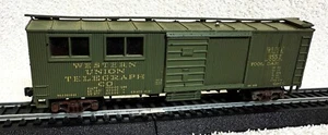 Vintage Unbranded HO Scale Western Union Telegraph Co. #3552 Tool Car NICE! - Picture 1 of 3