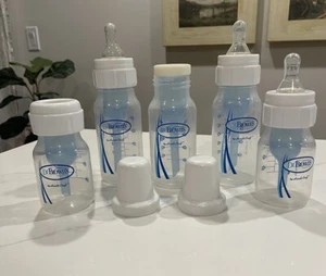 Dr. Brown Baby Bottles Natural Flow Wide Neck Lot - Picture 1 of 5