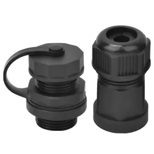 IP67 Waterproof RJ45 Female Cable Connector CAT5/6 Network Cable Socket Coupler - Picture 1 of 6
