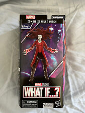 Marvel Legends What If? Zombie Scarlet Witch - Khonshu BAF - 6" Action Figure