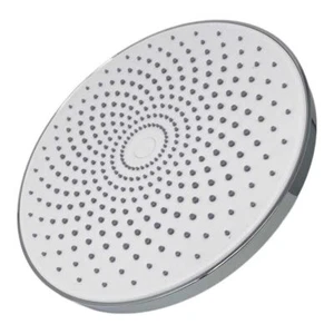 Soffione doccia cromato tondo 22 x 22cm effetto pioggia attacco 1/2" 79371 - Foto 1 di 2