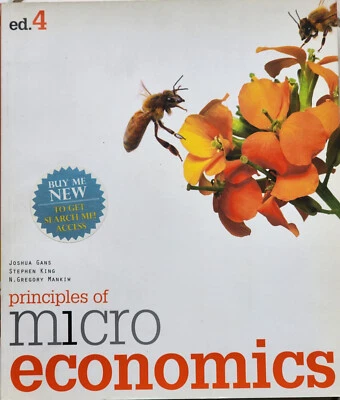 Principles of Microeconomics 4th edition Gans, King & Mankiw - Image 1 of 4