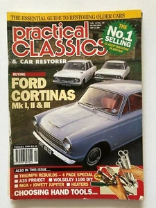 Practical Classics Magazine Feb 1994  Cove Ford Cortinas Mk I, II & III 8362 - Imagen 1 de 2