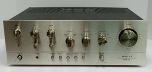 Near Mint ONKYO A-7 Silver Face Integrated Amplifier – 68WPC, Serviced & Tested - Picture 1 of 11