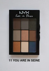 NYX Love in Paris (#11 You Are In Seine) Eye Shadow Palette - Picture 1 of 2