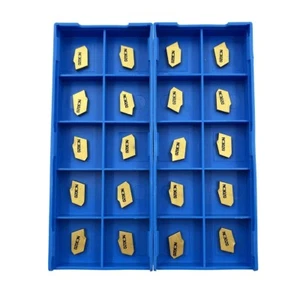 20PCS SP200 ZM3020 CVD Yellow Coating CNC Grooving Carbide Insert For steel - Picture 1 of 8
