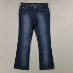 Lee Riders Size 16 Bootcut Women's Jeans Stretch Dark Wash - Picture 1 of 8