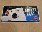 UNUSED Vintage (1994) COCA COLA ~ Always Cool ~ Polar Bear Novelty License Plate