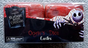 THE NIGHTMARE BEFORE CHRISTMAS OOGIE'S DICE KERZEN NEU OOGIE BOOGIE DISNEY - Bild 1 von 5