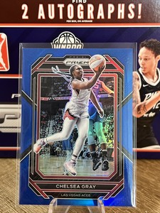 2023 Panini Prizm WNBA Prizms Blue #87 Chelsea Gray /175 