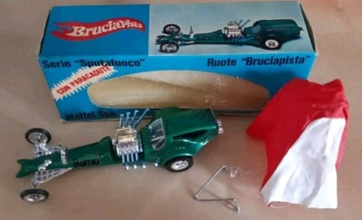 MEBETOYS/MATTEL TRANTULA DRAGSTER serie SPUTAFUOCO, scala 1/43 SUPERMINT IN BOX - Immagine 1 di 4