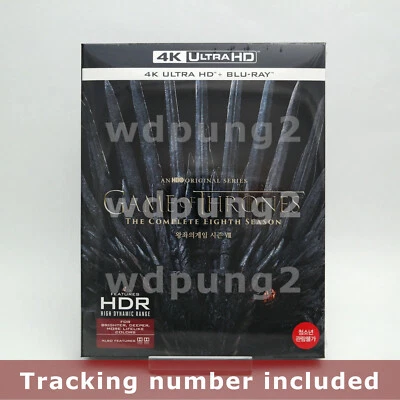 Game Of Thrones: Season 8 - 4K UHD + BLU-RAY w/ Slipcover - Image 1 of 4