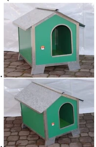 CACHORROS DE PERRERA ""POLAR"" DE MADERA Y CHAPA NOVITAL - Imagen 1 de 1