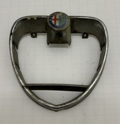Alfa Romeo Spider 1750, 2000 Front Chrome Kidney Grille , 1970-1982, Used - Image 1 of 4